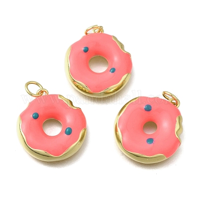 Латунь эмаль подвески KK-U072-04G-1