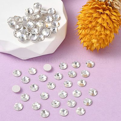 Preciosa® maxima crystal без горячей фиксации плоские камни Y-PRC-NSS10-00030-242-1