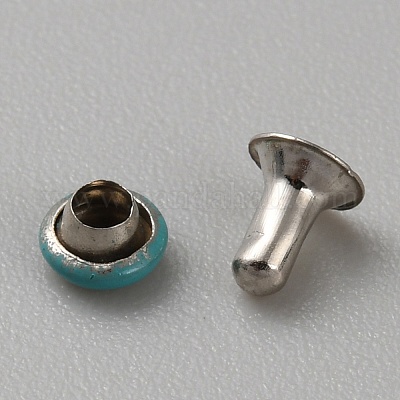 Латунные заклепки для одежды DIY-WH0430-542F-1