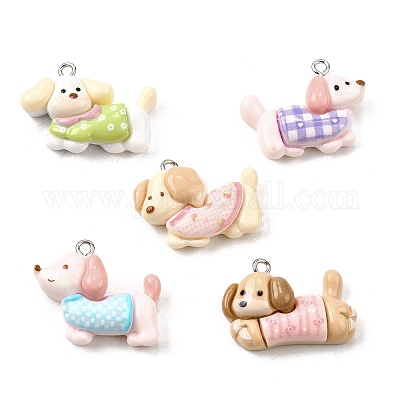 Подвески из непрозрачной смолы CRES-D313-08P-1