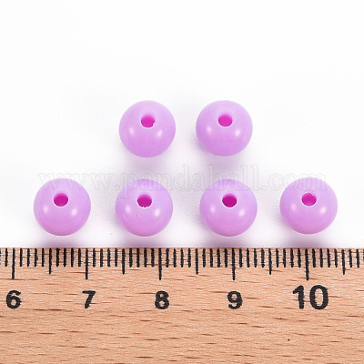 Непрозрачные акриловые бусины MACR-S370-C8mm-A03-1