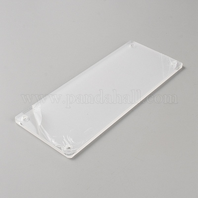 Коробки для демонстрации собранных прямоугольных акриловых фигурок ODIS-WH0058-34-1