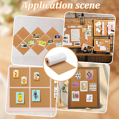 Самоклеящиеся пробковые полоски DIY-WH0488-45B-1