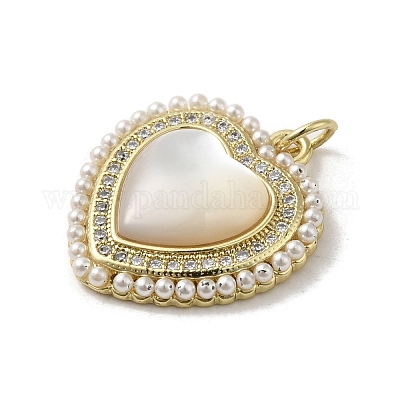 Латунные подвески из ракушек KK-I708-15B-G-1