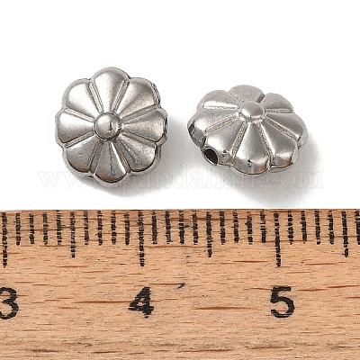 Бусины из нержавеющей стали марки 304 STAS-K285-17P-1