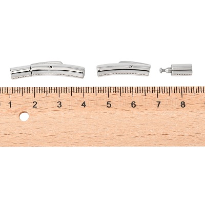 Стойкие к потускнению штыковые застежки из хирургической нержавеющей стали 316 STAS-I013-3mm-1