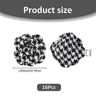 16 шт. нейлоновых цветочных украшений DIY-FH0007-91-1