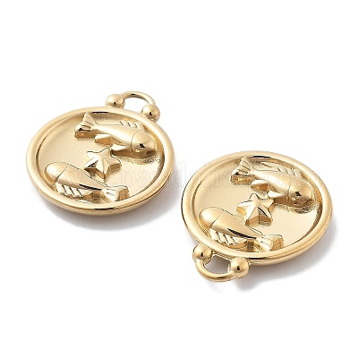 Подвески из нержавеющей стали 304 с вакуумным покрытием pvd STAS-R130-01G-08-1