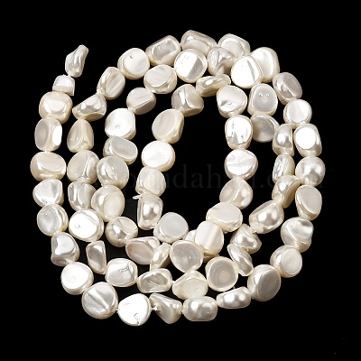 Гальванические оболочки жемчужные бусы пряди&nbsp;BSHE-B008-06B-1