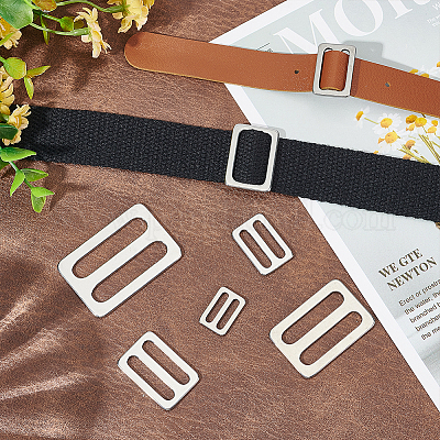 15 шт. 5 пряжки-слайдера из нержавеющей стали 304 STAS-UN0051-33-1