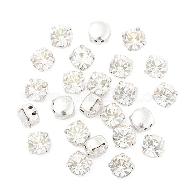 Preciosa® maxima crystal в пришивной чашке X-PRC-SS34-00030-242-S-1