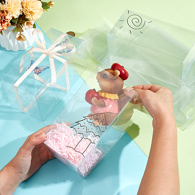 Прозрачные коробки для хранения чая для домашних животных CON-WH0106-08A-1