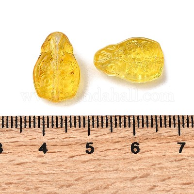 Стеклянные бусины GLAA-D303-07E-1