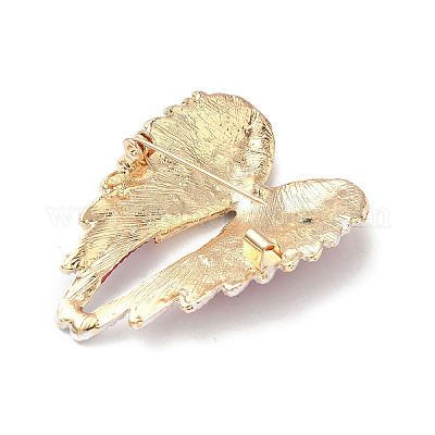 Броши из сплава со стразами для рюкзака JEWB-M068-02G-01-1