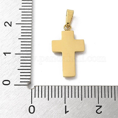 Ионное покрытие (ip) 304 нержавеющая сталь микропаве кубический цирконий подвески STAS-Z107-08G-15-1