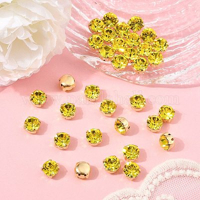 Preciosa® maxima crystal в пришивной чашке Y-PRC-SS39-80310-G-1