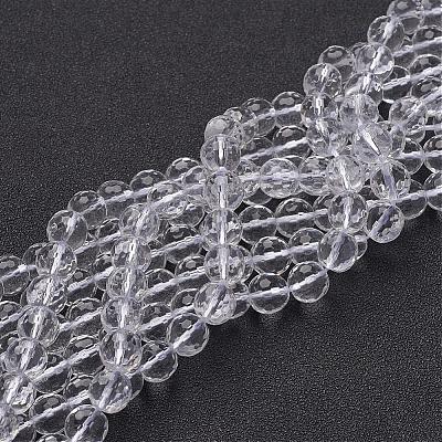 Нити бусин из драгоценных камней GSFR8mm187-128-1