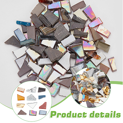 291 шт. 3-х цветная фарфоровая мозаичная плитка&nbsp;PORC-WR0001-01B-1