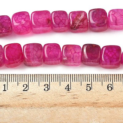 Естественные выветрившиеся агатовые бусины G-G177-E19-05-1