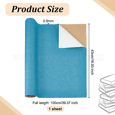 1 лист прямоугольной льняной ткани DIY-OC0012-04C-1