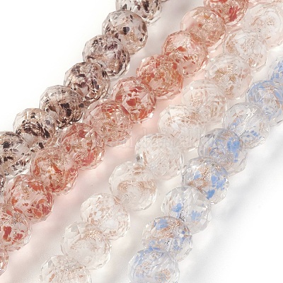 Бусины ручной работы бусины золотого песка LAMP-P051-C-M-1