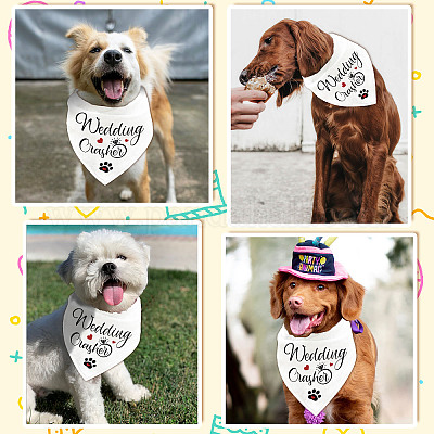 Хлопковый собачий платок AJEW-WH0503-091-1