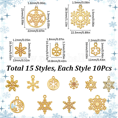 Подвески из сплава 150 шт. FIND-SC0012-03-1