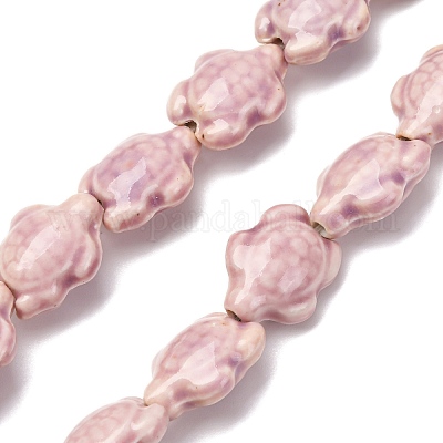 Фарфора ручной работы бисер нитей LAMP-G140-02M-1