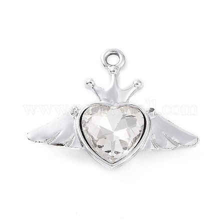 Подвески из сплава и страза ALRI-C008-48P-01-1