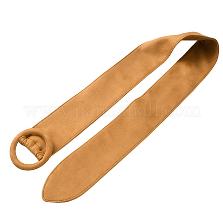 Поясной ремень из искусственной замши с застежкой для рубашки AJEW-WH20019-26A-1