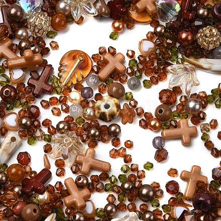 Непрозрачные и прозрачные акриловые бусины SACR-XCP0001-06E-1