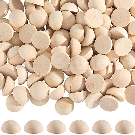 Необработанные кабошоны из натурального дерева WOOD-SP0001-55A-1