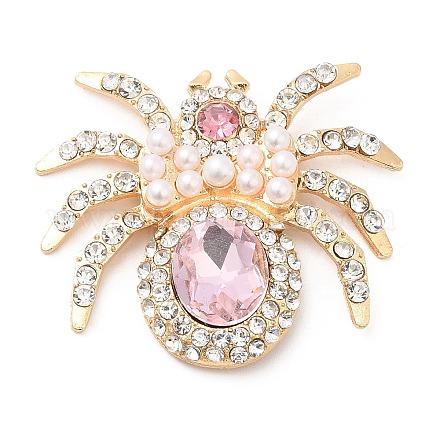 Кабошоны со стразами из цинкового сплава ALRI-Q364-05LG-01-1