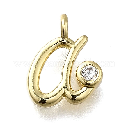 Латунные микро проложить кубического циркония подвески KK-B132-12G-A-1