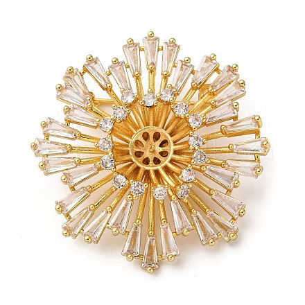 Латунные микро проложат кубических фурнитуры диоксида циркония KK-D378-29G-1