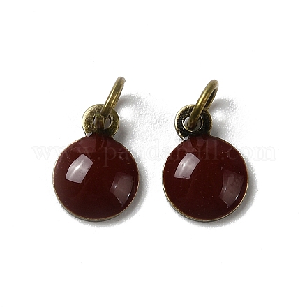 Латунные эмалевые подвески KK-H487-22AB-04-1