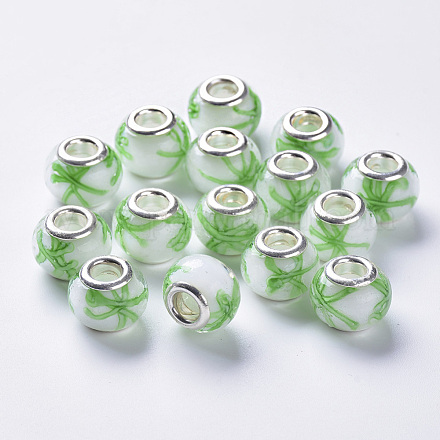 Бусины лэмпворк европейского стиля  LAMP-S193-009A-1