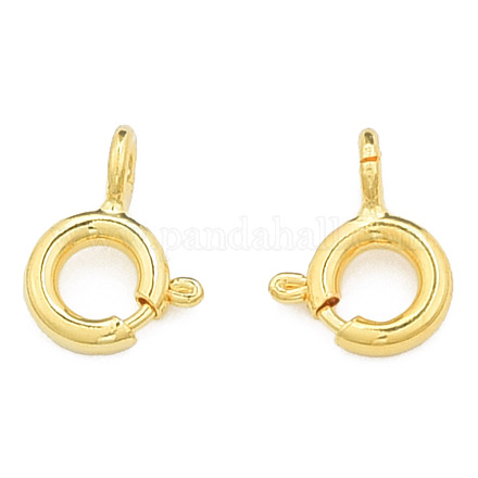 Латунная застежка пружинного кольца KK-N259-10-1