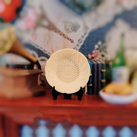 Тарелки обеденные круглые из сплава PW-WG8D78D-02-1