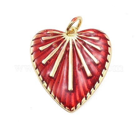 Латунь эмаль подвески KK-H206-11G-02-1