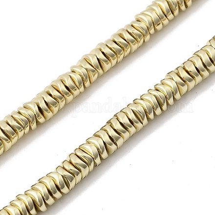 Гальванические нити из синтетических немагнитных гематитовых бусин G-H327-I01-01E-1