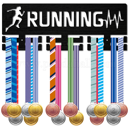 Вешалка для медалей из модного дерева ODIS-WH0041-161-1