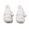 Opaque Acrylic Pendants, Santa Claus, 22x13.5x10mm, Hole: 2.5mm, about 413pcs/500g