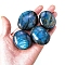 Natural Labradorite Oval Stone, Pocket Palm Stone for Reiki Balancing, Home Display Decorations, 30~40mm