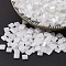MIYUKI TILA Beads, Japanese Seed Beads, 2-Hole, (TL511) Crystal Ceylon, 5x5x1.9mm, Hole: 0.8mm, about 118pcs/10g