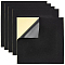 EVA Foam Pad Sticker, with Double Self-Adhesive, for Anti Slip Accessories, Square, Black, 300x300x2mm
