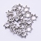 Alloy Cabochons, Epoxy Resin Supplies Filling Accessories, for Resin Jewelry Making, Cadmium Free & Lead Free, Crown, Antique Silver, 13.5x5.5mm, Inner Diameter: 5.5mm