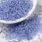 MIYUKI Round Rocailles Beads, Japanese Seed Beads, 8/0, (RR159L) Transparent Light Cornflower Blue, 3mm, Hole: 1mm, about 422~455pcs/10g