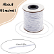 Упругие круглые Бисероплетение шнуры нейлоновые нити NWIR-SP0001-01B-2