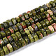 Природные Unakite бисер нитей&nbsp;G-N357-14A-10-2